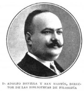 Adolfo Bonilla y San Martín